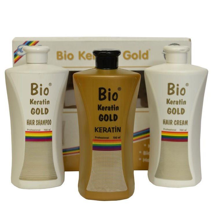 Unlock Professional Results with Bio Keratin Gold Hair Treatment Set